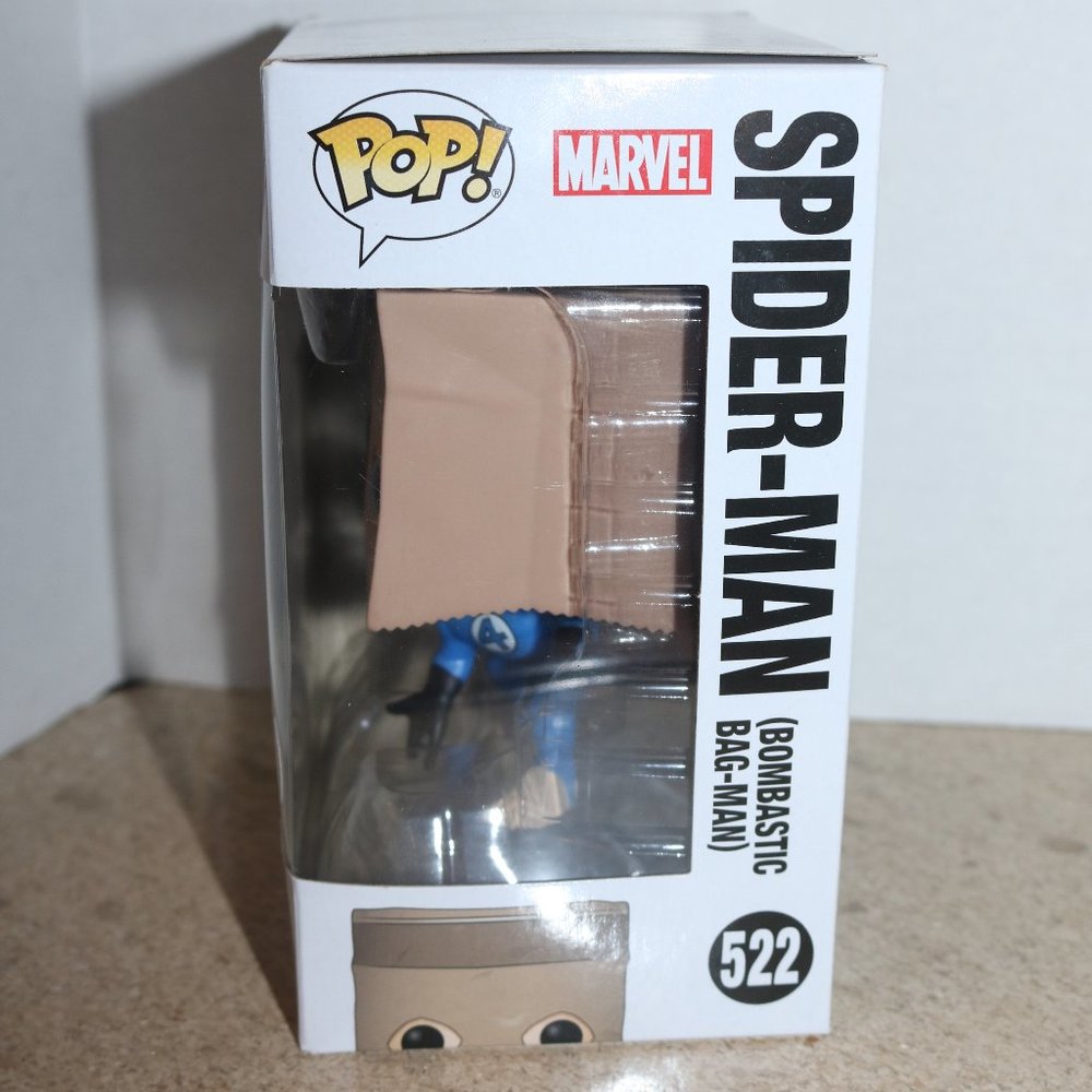 Funko POP Marvel# 522 Spider-man Bombastic bagman - Picture 4 of 6